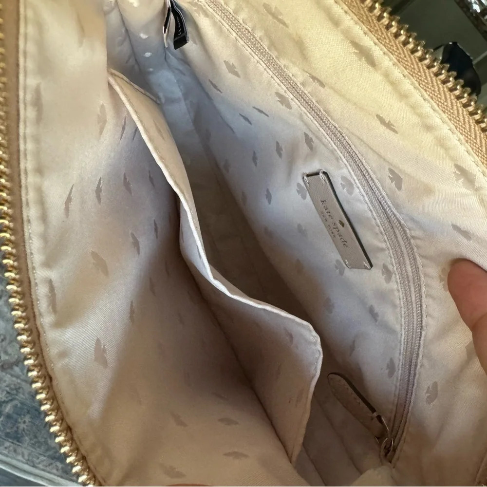 Kate Spade Sadie North South Crossbody Tusk Leather Minimalist Chic Classic - Picture 10 of 16